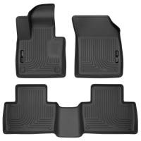 Husky Liners - Husky Liners 2016 Volvo XC90 Classic Style Front and Rear Black Floor Liners - Image 1