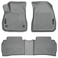 Husky Liners - Husky Liners 2016 Chevy Malibu WeatherBeater Front and 2nd Seat Gray Floor Liners - Image 1