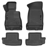 Husky Liners - Husky Liners 16-17 Chevy Camaro WeatherBeater Front and Second Row Black Floor Liners - Image 1