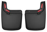 Husky Liners - Husky Liners 17 Ford F-250 Super Duty / F-350 Super Duty Rear Mud Guards (w/ Flares) Black - Image 1