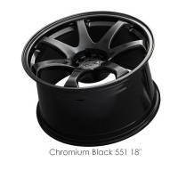 XXR Wheels - XXR Wheel Rim 551 15X8 4x100/4x114.3 ET21 73.1CB Chromium Black - Image 2