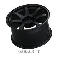 XXR Wheels - XXR Wheel Rim 551 17X8.25 5x100/5x114.3 ET36 73.1CB Flat Black - Image 2