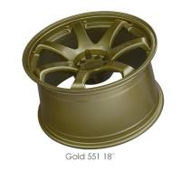 XXR Wheels - XXR Wheel Rim 551 17X8.25 4x100/4x114.3 ET22 73.1CB Gold - Image 2