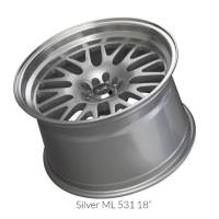 XXR Wheels - XXR Wheel Rim 531 17X9 5x100/5x114.3 ET25 73.1CB Hyper Silver / ML - Image 2