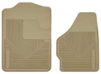 Husky Liners - Husky Liners 08-10 Ford F-250/F-350/F-450 SuperDuty Heavy Duty Tan Front Floor Mats - Image 1