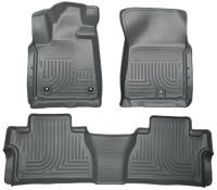 Husky Liners - Husky Liners 14 Toyota Tundra Weatherbeater Grey Front & 2nd Seat Floor Liners - Image 1