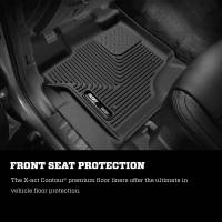 Husky Liners - Husky Liners 2017 Ford F-250 Suber Duty Crew Cab X-Act Contour Cocoa Front Floor Liners - Image 4