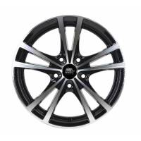 MST Wheels - MST Wheels Rim Saber 17x7.0 5x115 ET45 72.69CB Glossy Black w/Machined Face - Image 2