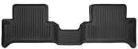 Husky Liners - Husky Liners 2015 Chevy Colorado / GMC Canyon Extended Cab X-Act Contour Black 2nd Row Floor Liners - Image 1