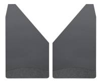 Husky Liners - Husky Liners Universal 12in Wide Black Rubber Front Mud Flaps w/ Black Weight - Image 1