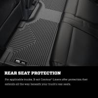 Husky Liners - Husky Liners 11-12 Ford F250/F350/F450 Series Reg/Super/Crew Cab X-Act Contour Black Floor Liners - Image 5