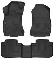 Husky Liners - Husky Liners 14 Subaru Forester Weatherbeater Black Front & 2nd Seat Floor Liners - Image 1