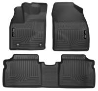 Husky Liners - Husky Liners 2015 Toyota Prius WeatherBeater Black Front & 2nd Seat Floor Liners - Image 1