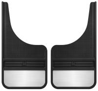 Husky Liners - Husky Liners Universal 12in Wide Black Rubber Front Mud Flaps w/ Weight - Image 1