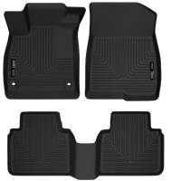 Husky Liners - Husky Liners 2018 Honda Accord WeatherBeater Black Front & 2nd Seat Floor Liners - Image 1