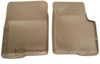 Husky Liners - Husky Liners 01-04 Toyota Tacoma Double Cab Classic Style Tan Floor Liners - Image 1