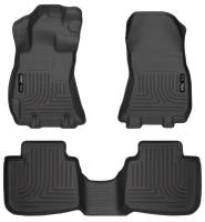 Husky Liners - Husky Liners 13 Subaru Legacy/Outback WeatherBeater Front & 2nd Seat Black Floor Liners - Image 1