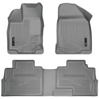 Husky Liners - Husky Liners 07-13 Ford Edge / 07-13 Lincoln MKX Weatherbeater Grey Front & 2nd Seat Floor Liners - Image 1