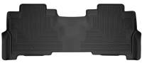 Husky Liners - Husky Liners 2018 Ford Expedition WeatherBeater Second Row Black Floor Liners - Image 1