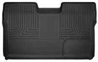 Husky Liners - Husky Liners 09-14 Ford F-150 SuperCrew Cab X-Act Contour Second Row Seat Floor Liner - Black - Image 1