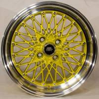 MST Wheels - MST Wheels Rim MT16 15x8.0 4x100 ET20 73.1CB Gold w/Machined Lip - Image 2