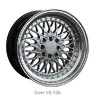 XXR Wheels - XXR Wheel Rim 536 15X8 4x100/4x114.3 ET20 73.1CB Hyper Silver / ML - Image 1