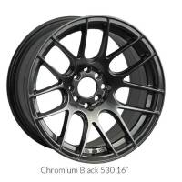 XXR Wheels - XXR Wheel Rim 530 16X8.25 4x100/4x114.3 ET0 73.1CB Chromium Black - Image 1