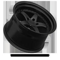 XXR Wheels - XXR Wheels Rim 565 18x8.5 5x120 ET35 73.1CB Flat Black / Gloss Black Lip - Image 2