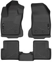 Husky Liners - Husky Liners 2015 Jeep Renegade Weatherbeater Black Front and Second Row Floor Liners - Image 1