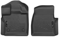 Husky Liners - Husky Liners 2015 Ford F-150 Standard Cab Pickup WeatherBeater Front Black Floor Liners - Image 1