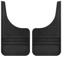 Husky Liners - Husky Liners Universal 12in Wide Black Rubber Front Mud Flaps w/o Weight - Image 1