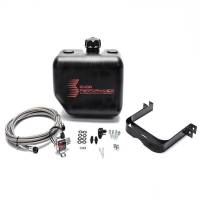 Snow Performance - Snow Performance 2.5 Gal. Water-Methanol Tank Upgrade Braided Stainless Line (w/brackets, solenoid, hose &amp; all necessary fittings) (13Lx9.5Hx7.5w) - Image 1