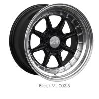 XXR Wheels - XXR Wheel Rim 002.5 15X8 4x100/4x114.3 ET0 73.1CB Black / ML - Image 1