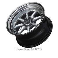 XXR Wheels - XXR Wheel Rim 002.5 15X8 4x100/4x114.3 ET0 73.1CB Hyper Silver / ML - Image 2