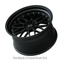XXR Wheels - XXR Wheel Rim 521 17X7 5x100/5x114.3 ET38 73.1CB Flat Black - Image 2