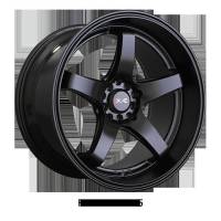 XXR Wheels - XXR Wheel Rim 555 18x8.5 5x100/5x114.3 ET25 73.1CB Flat Black - Image 1