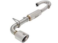 Advanced FLOW Engineering - aFe 11-16 Scion TC L4-2.5L 304SS 2-1/4in to 2-1/2in Axle-Back Takeda Exhaust w/ Polished Tip - Image 1