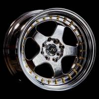 JNC Wheels - JNC Wheels Rim JNC010 Platinum Gold Rivets 18x10 5x114.3 ET30 - Image 1