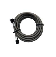 Snow Performance - Snow Performance 5' Stainless Steel Braided Water Methanol Line (4AN BLACK) - Image 1