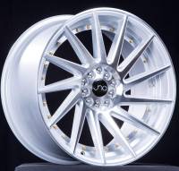 JNC Wheels - JNC Wheels Rim JNC051 Silver Machine Face Gold Rivets 19x10.5 5x100/5x114.3 ET30 - Image 1