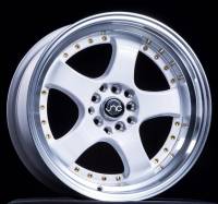 JNC Wheels - JNC Wheels Rim JNC017 White Machined Lip 18x9.5 5x100/5x114.3 ET25 - Image 1