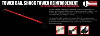 TANABE & REVEL RACING PRODUCTS - Tanabe Sustec Strut Tower Bar Front 02-03 Subaru Impreza WRX - Image 2