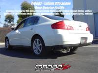 TANABE & REVEL RACING PRODUCTS - Tanabe Medalion Touring Exhaust System for 03-04 Infiniti G35 Sedan - Image 2