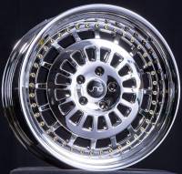 JNC Wheels - JNC Wheels Rim JNC046 Platinum w/ Gold Rivets 19x9.5 5x114.3 ET25 - Image 1