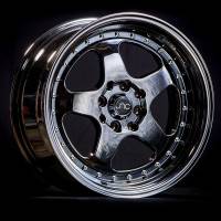 JNC Wheels - JNC Wheels Rim JNC010 Black Chrome 15x8 4x100/4x114.3 ET20 - Image 1