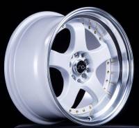 JNC Wheels - JNC Wheels Rim JNC017 White Machined Lip 18x8.5 5x100/5x114.3 ET25 - Image 2