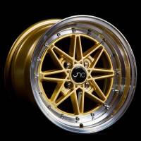 JNC Wheels - JNC Wheels Rim JNC002 Gold Machined Lip 15x8 4x100 ET25 - Image 1
