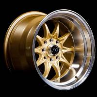 JNC Wheels - JNC Wheels Rim JNC003 Gold Machined Lip 15x9 4x100/4x114.3 ET0 - Image 2