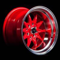 JNC Wheels - JNC Wheels Rim JNC003 Red Machined Lip 15x9 4x100/4x114.3 ET0 - Image 2