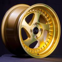 JNC Wheels - JNC Wheels Rim JNC034 Transparent Gold Gold Rivets 15x8 4x100 ET20 - Image 2